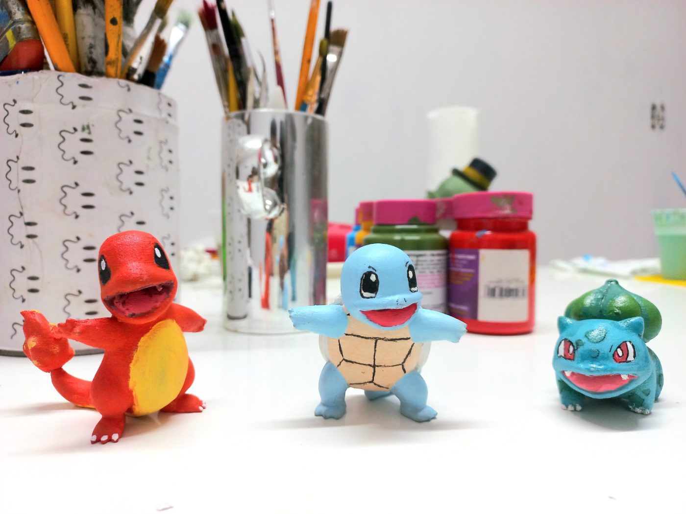 Pokemons em oficina
